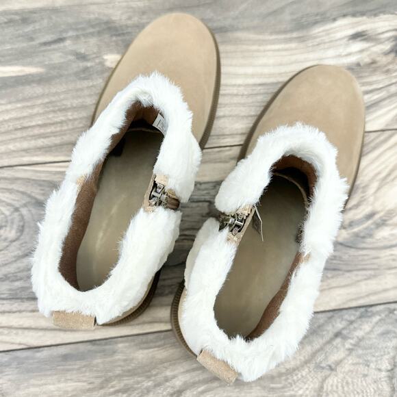 NIB Koolaburra by UGG Berea Fuzz Orthodite Ankle Boots Suede 9 Amphora - Picture 8 of 12